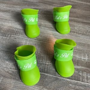 Dog booties for rain/snow!